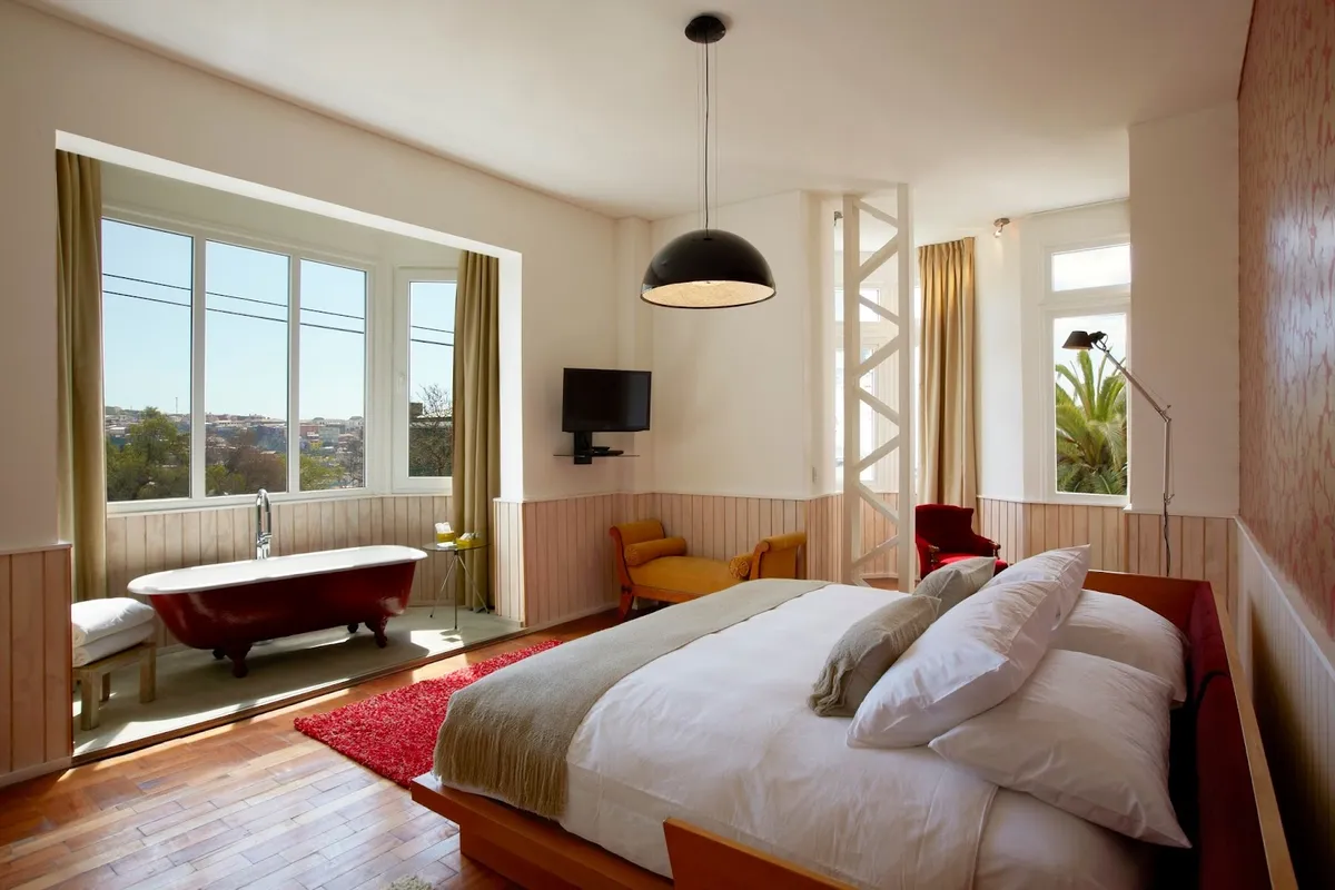 Palacio Astoreca Hotel, Valparaiso interior view