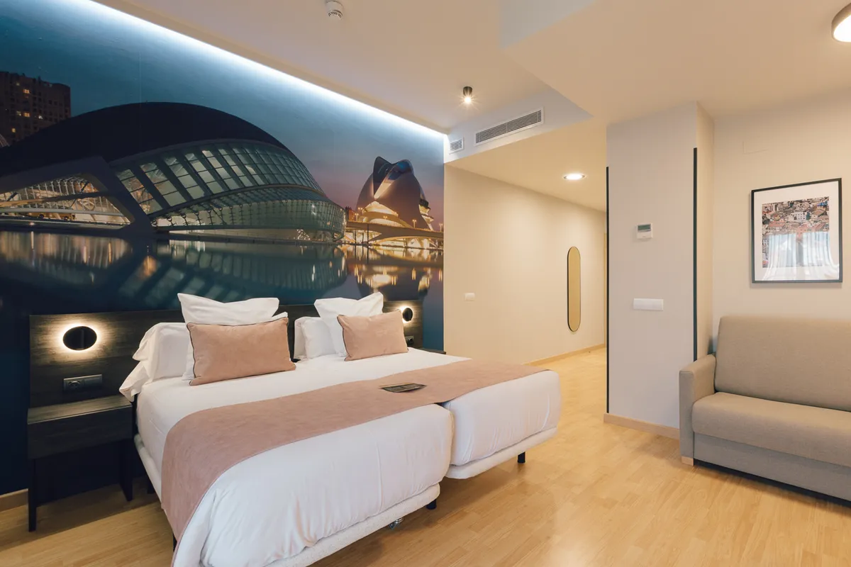 Palau Suites & Apartments Valencia, Valencia interior view