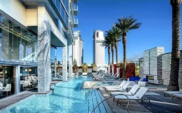 Palms Place Luxury Studio Suite- Strip View with a Balcony, Las Vegas interior view