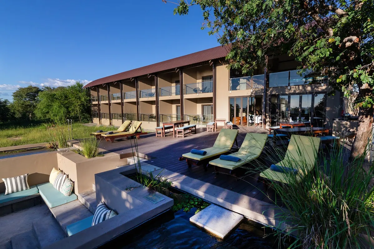 Pangolin Chobe Hotel, Kasane interior view