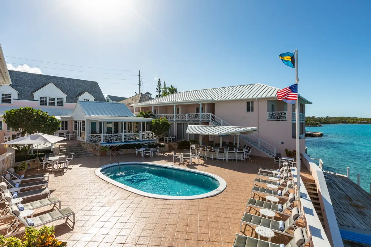 Peace & Plenty Hotel, Exuma interior view