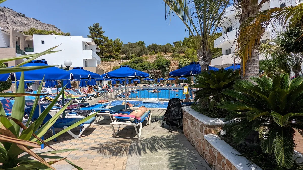 Pefkos Beach Studios & Apartments, Aegean Coast interior view