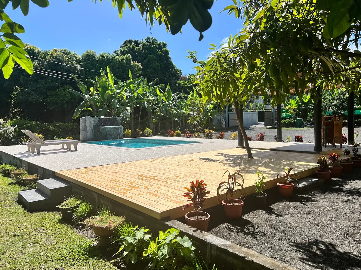 Pension Pare Lodge Tahiti - Locations proches de Papeete, Papeete interior view