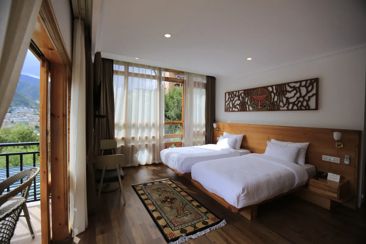 Phuntsho Khangsar Hotel, Thimphu interior view
