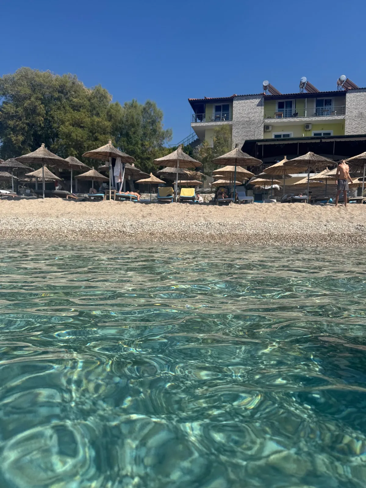 Potami Seashell, Himara interior view