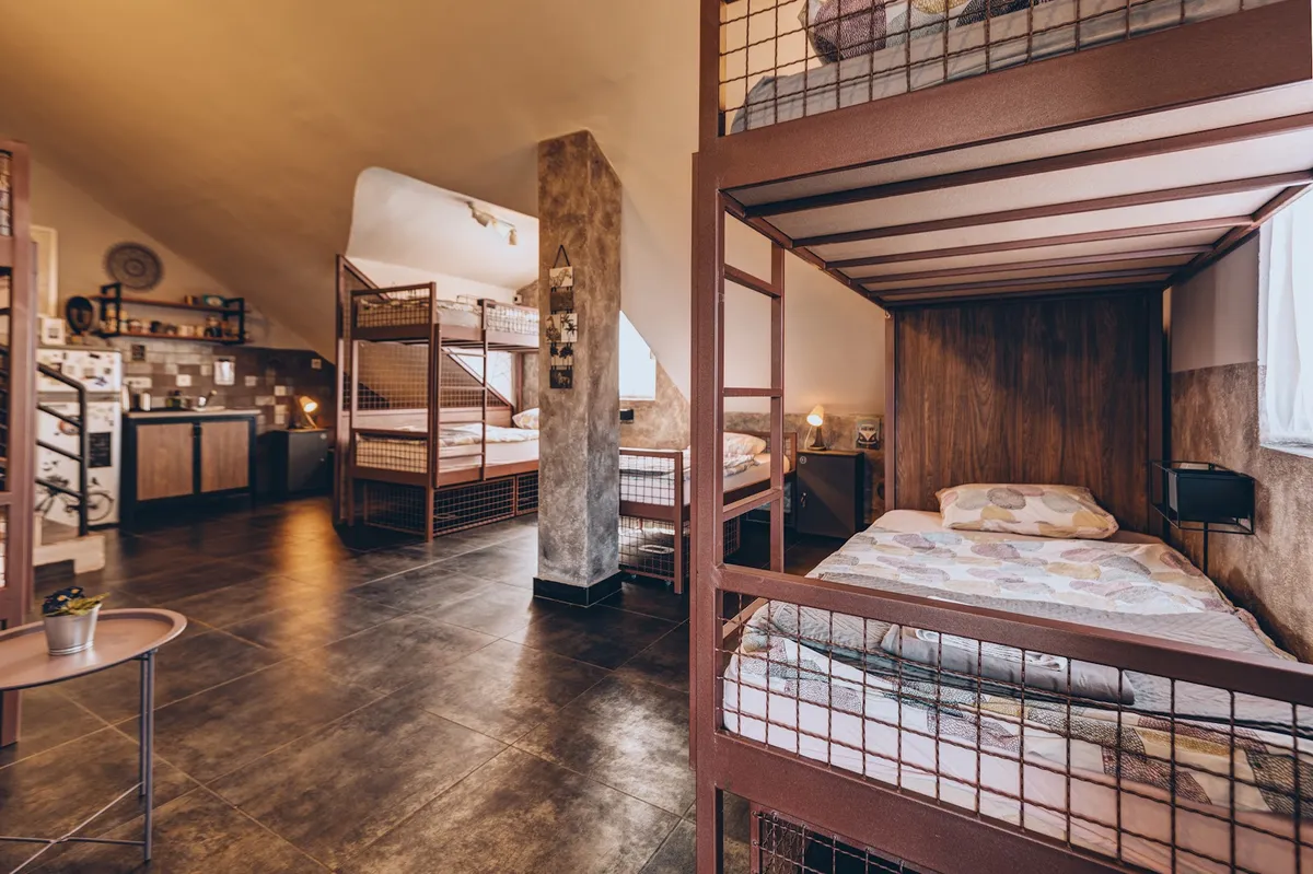 Q Podgorica Beds, Rooms and friends, Podgorica interior view