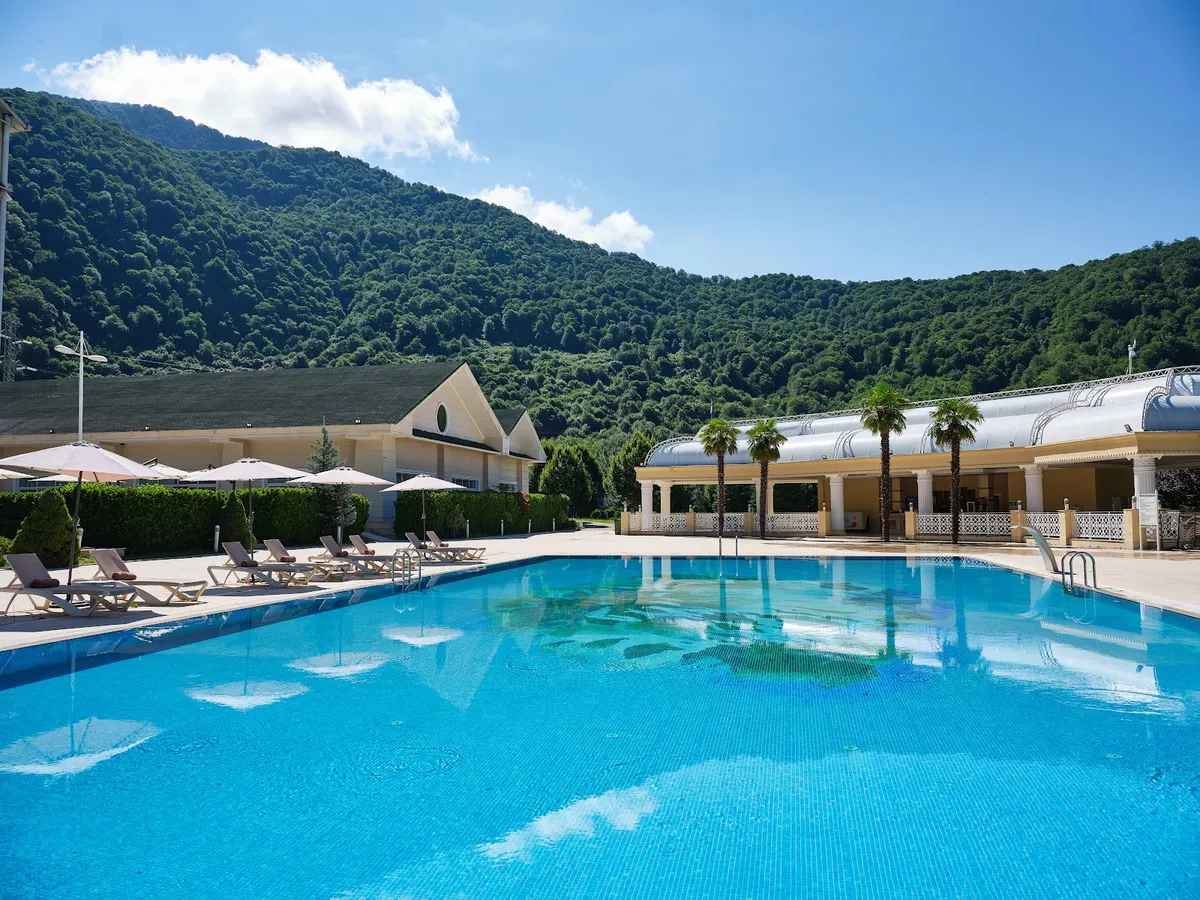 Qafqaz Riverside Resort Hotel, Gabala interior view