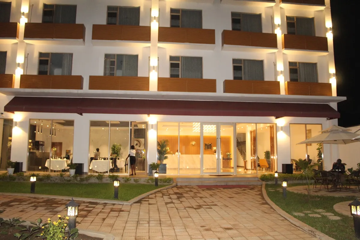 Quatre saisons hotel, Bangui interior view