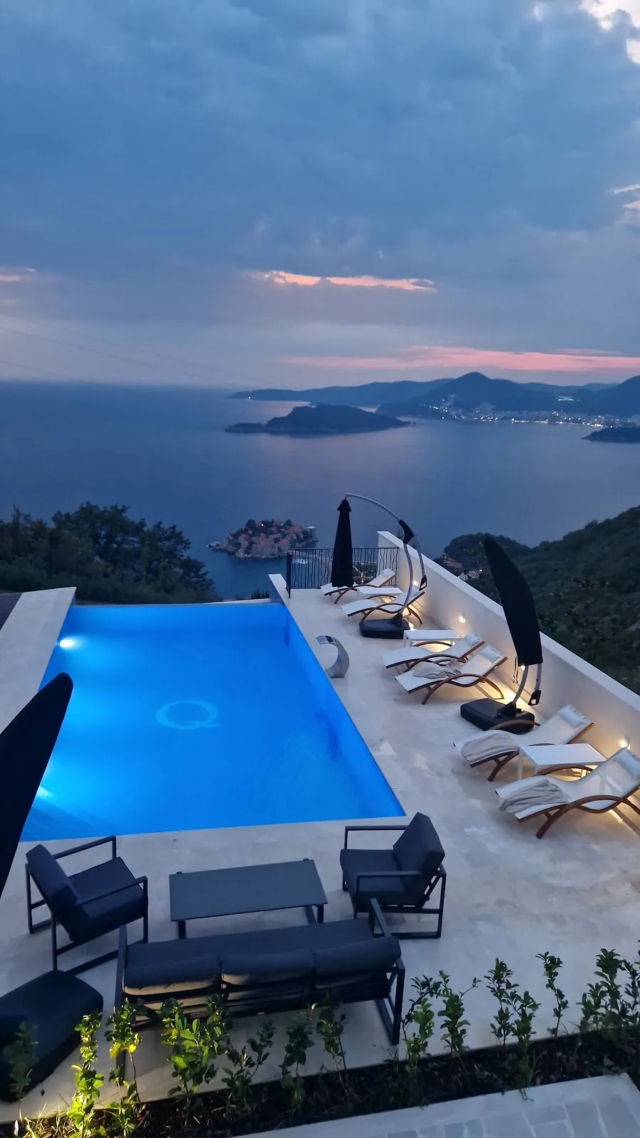 Quercus Residences, Sveti Stefan interior view