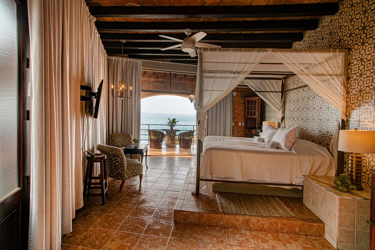 Quinta Maria Cortez Beach Hotel, Puerto Vallarta interior view