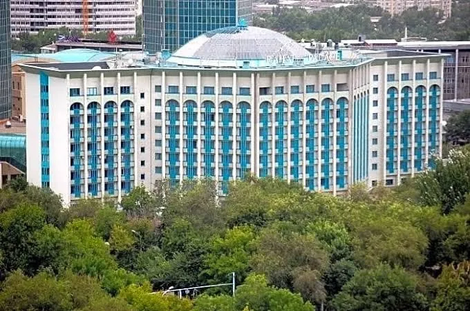 Rahat Palace Hotel, Almaty interior view