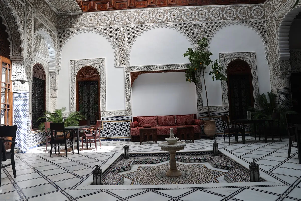 Riad Batchisarai, Fes interior view