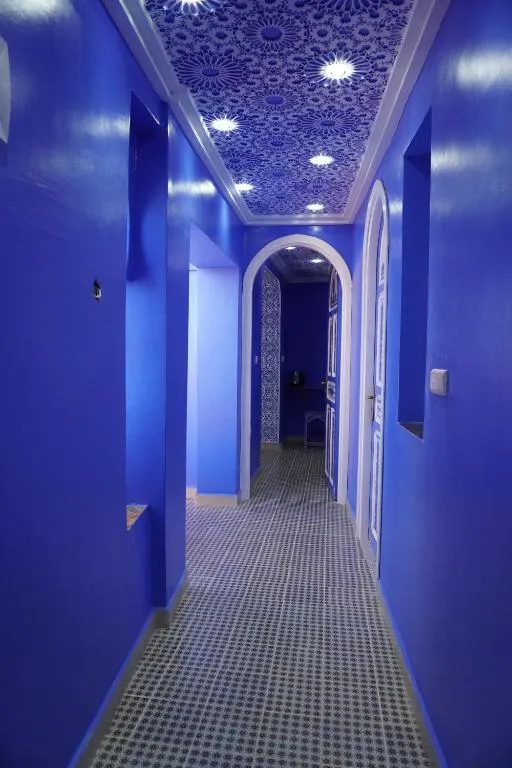 Riad Chengli蓝城里, Chefchaouen interior view
