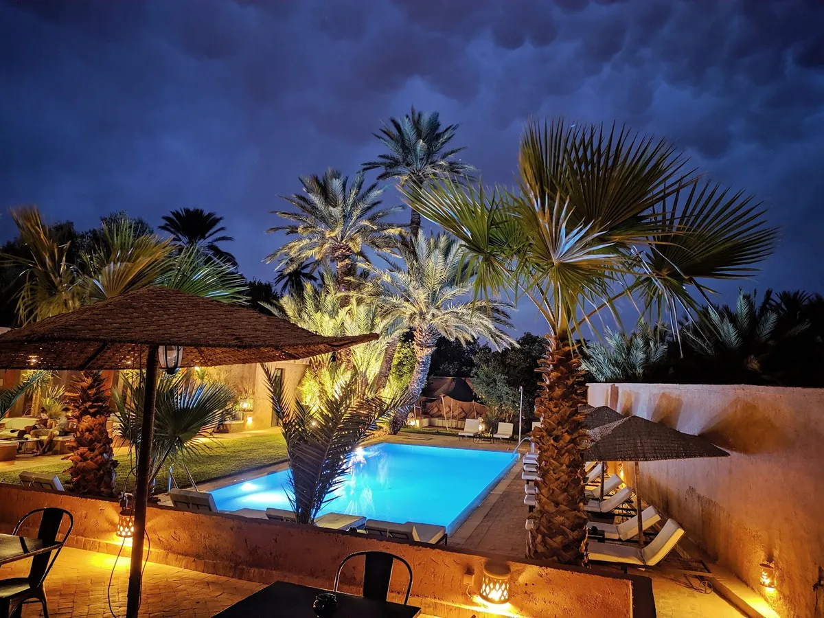 Riad Dar Chamaa, Ouarzazate interior view