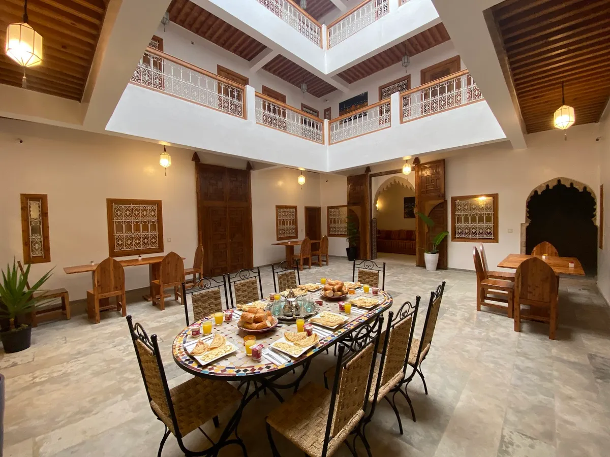 RIAD EL PACHA رياض الباشا, Rabat interior view