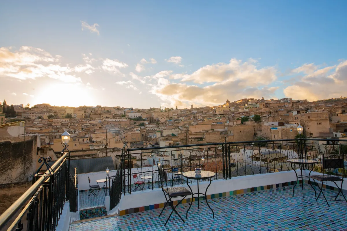 Riad Fes Elite, Fes interior view