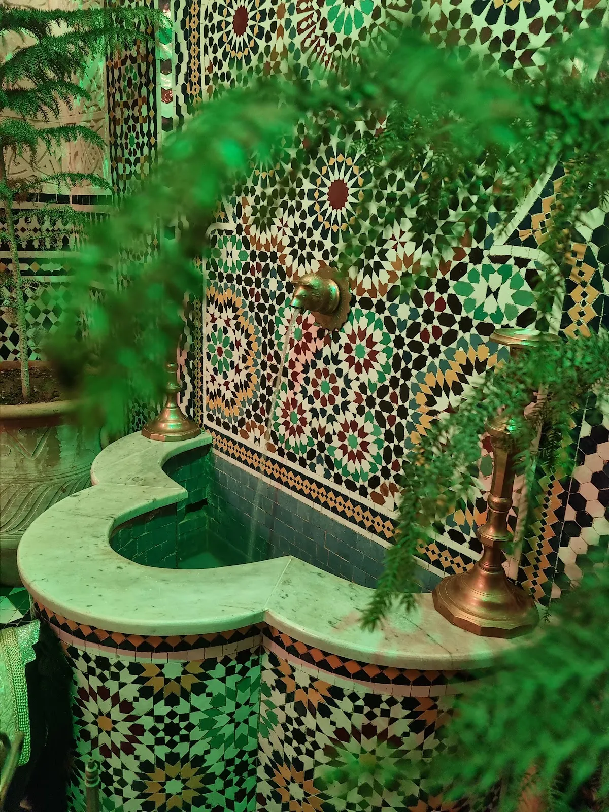 Riad Fes Touria Palace, Fes interior view