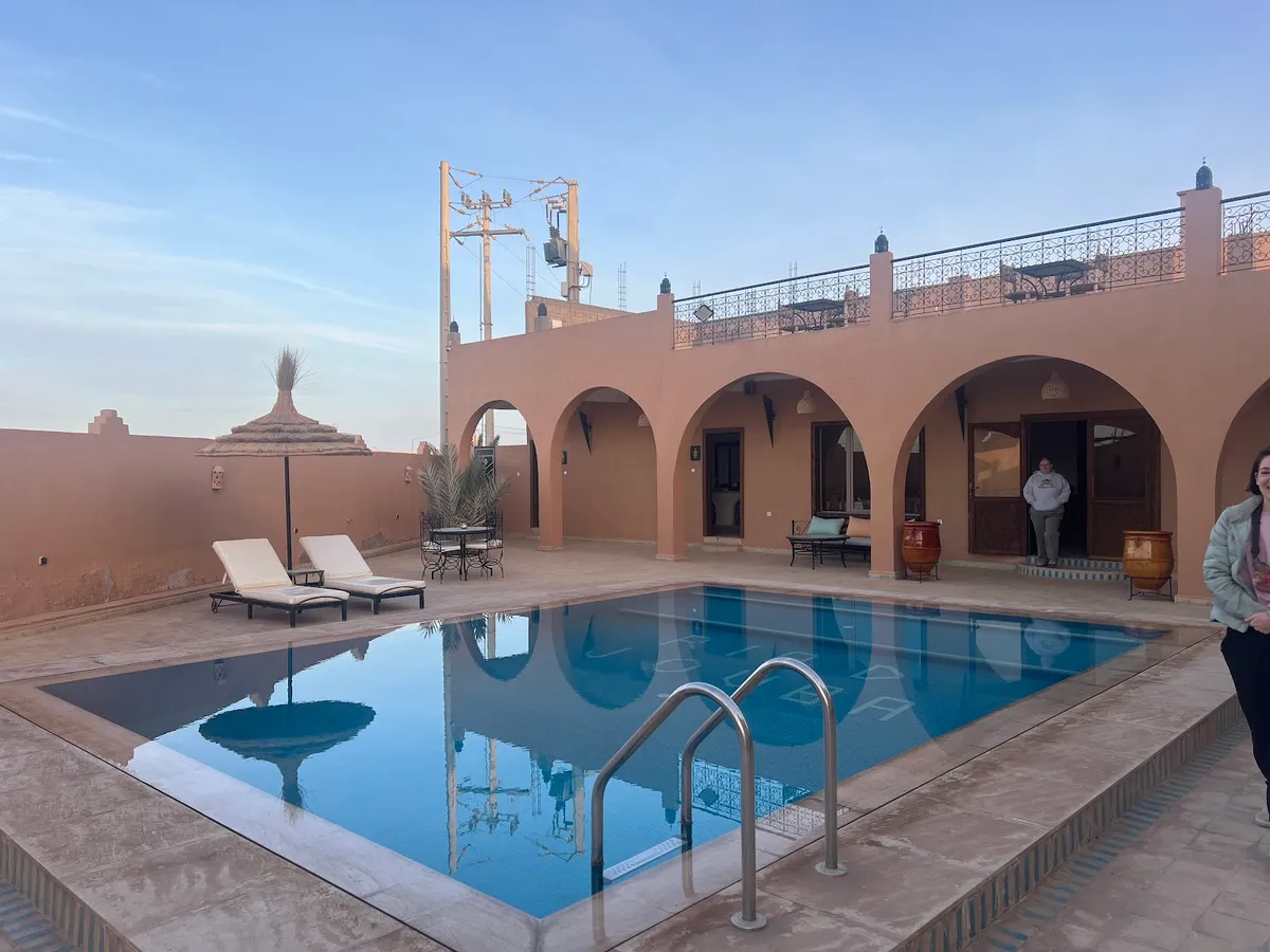 Riad Jouba, Merzouga interior view