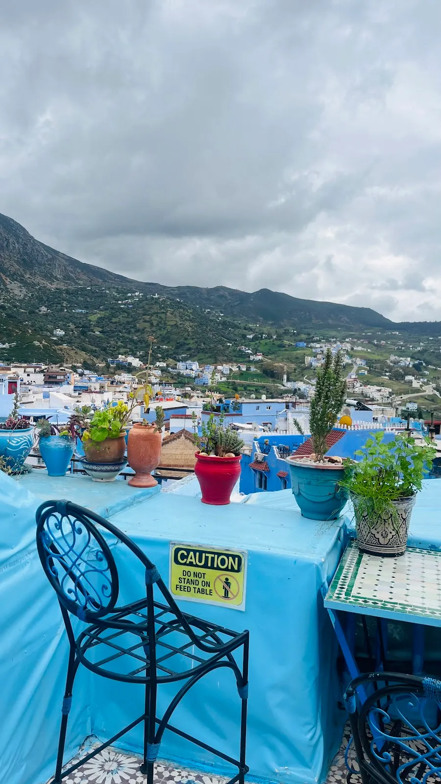 Riad Sakura, Chefchaouen interior view