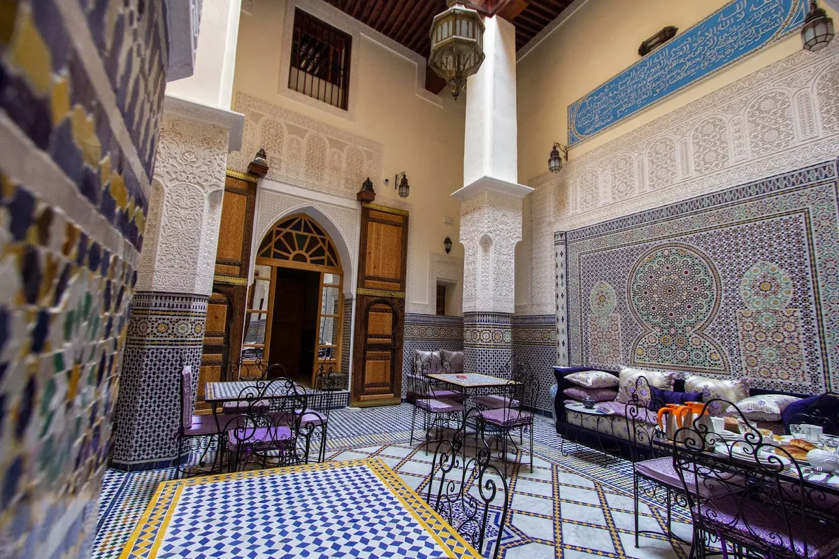 Riad Taryana, Fes interior view
