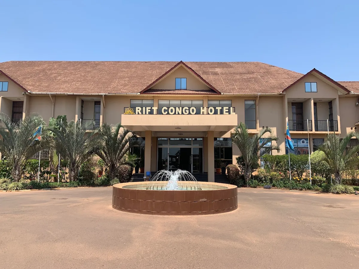 Rift Congo Hotel, Lubumbashi interior view