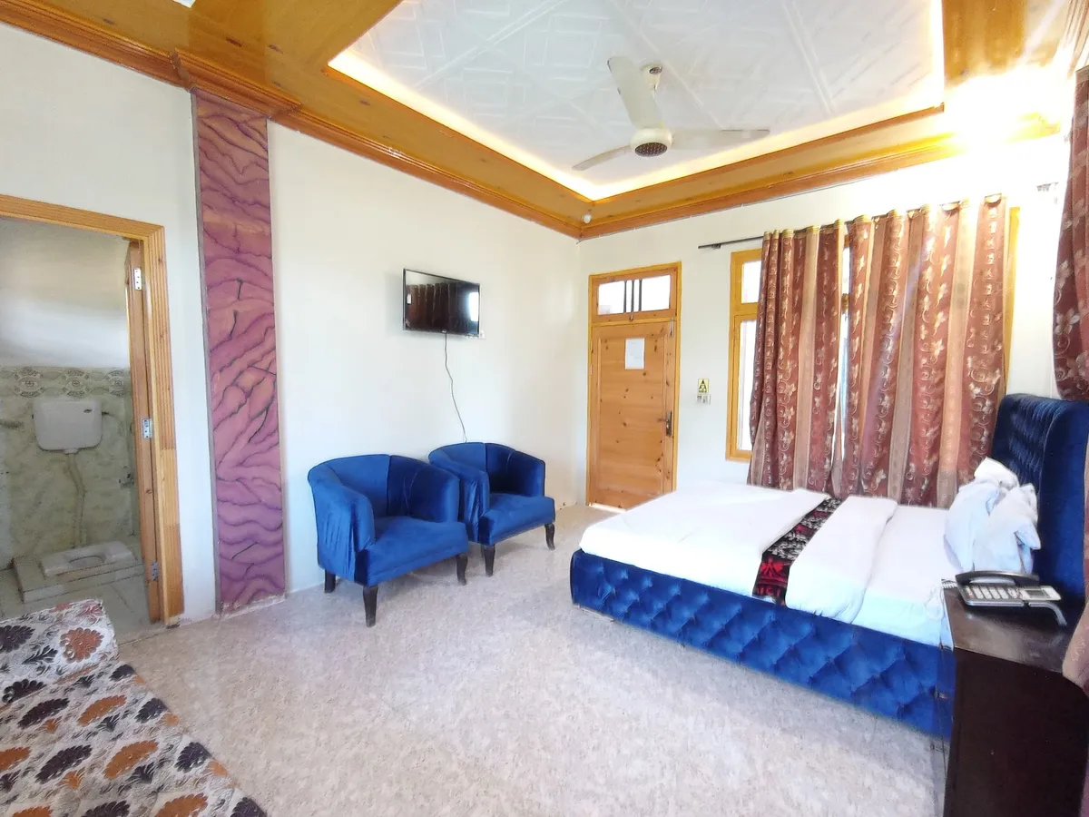 River Breeze Family Hotel, Swat Valley interior view