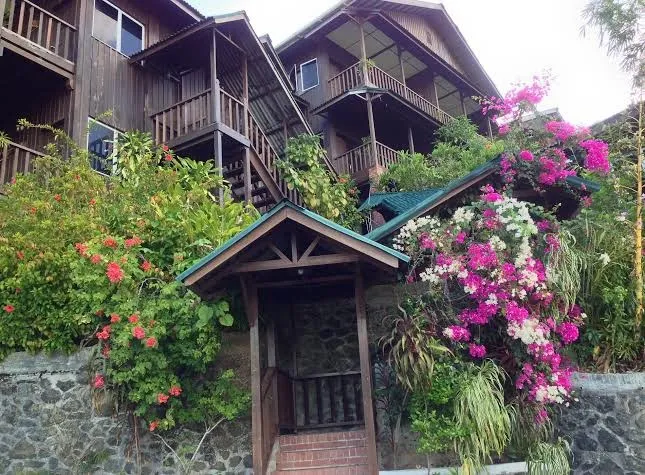 Rose Garden Restaurant, Koror interior view