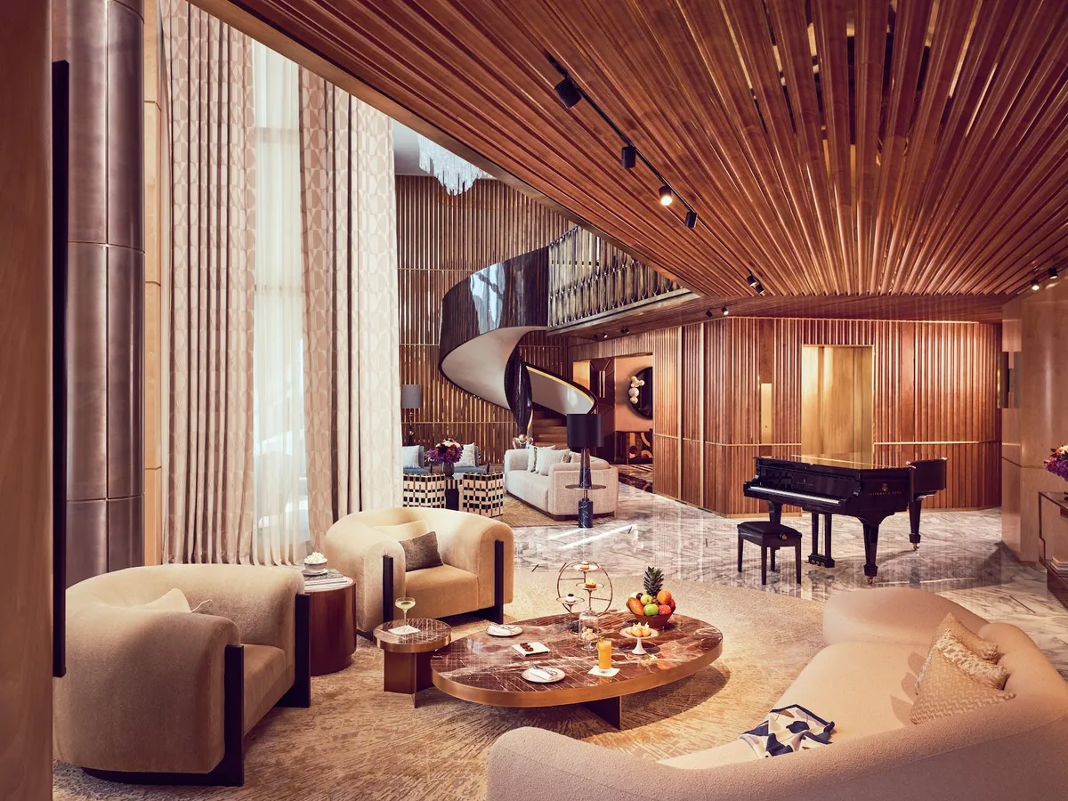 Royal Mansour Casablanca Hotel, Casablanca interior view