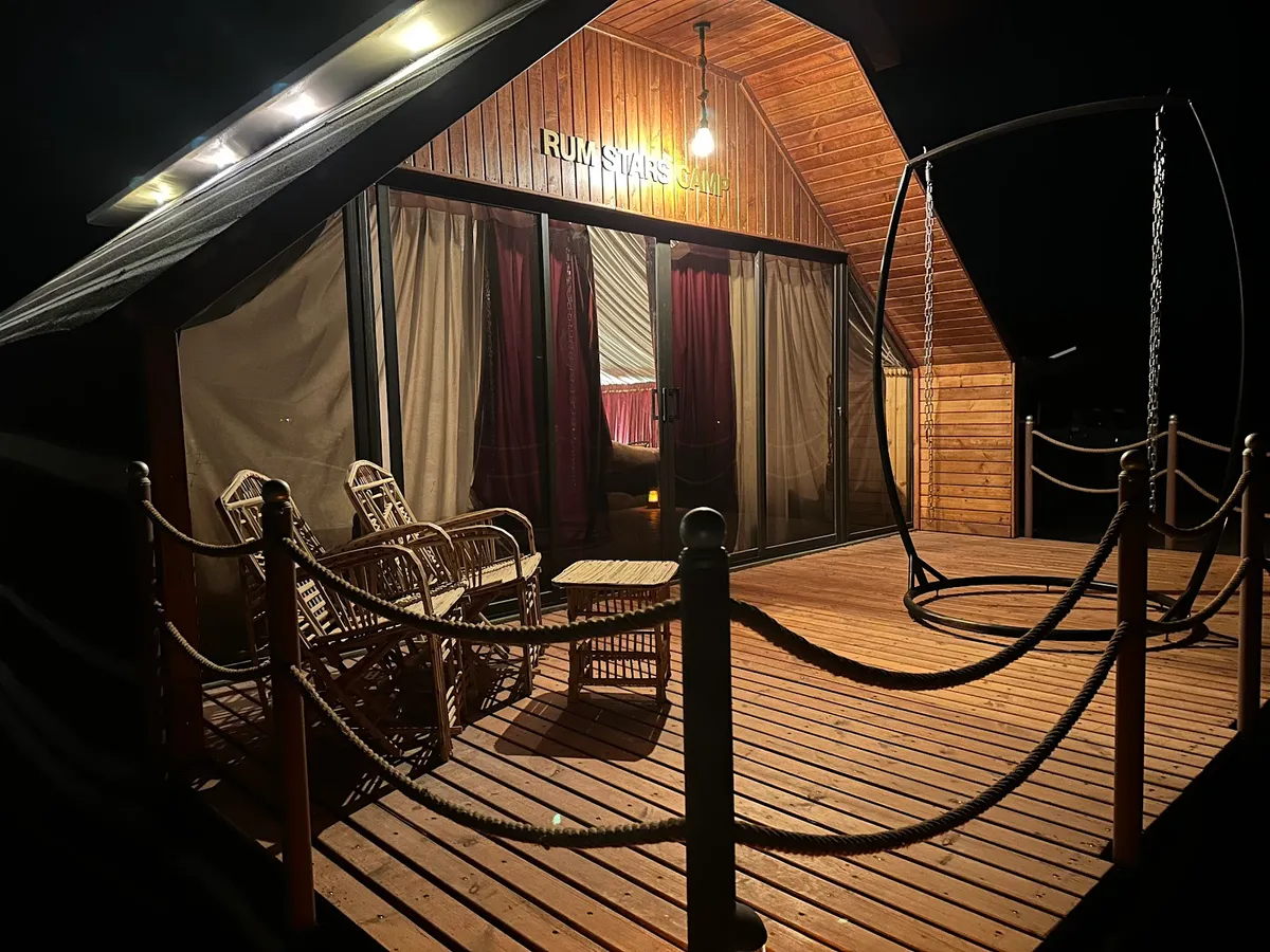 Rum Stars camp, Wadi Rum interior view