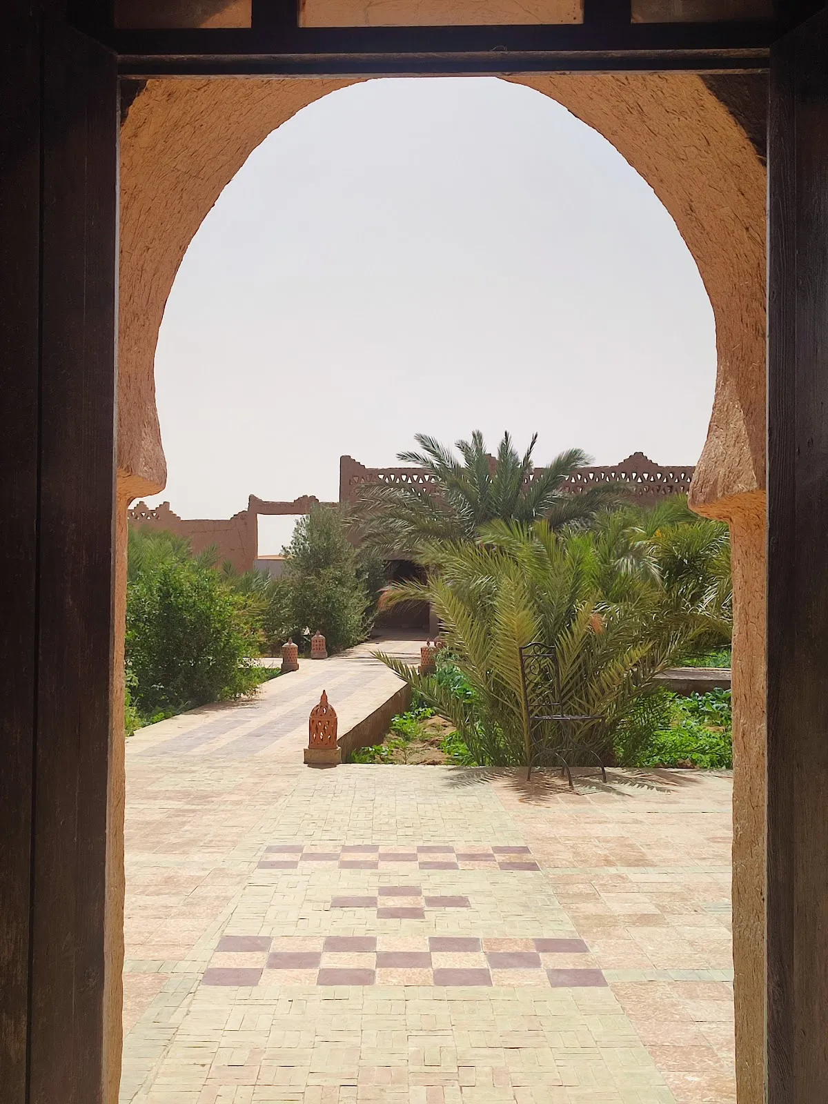 Sahara Sands Hotel, Merzouga interior view
