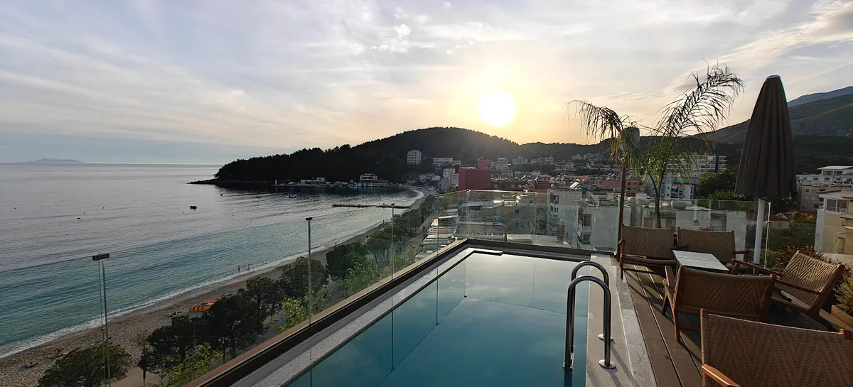 Saint Nicolas Hotel, Himara interior view