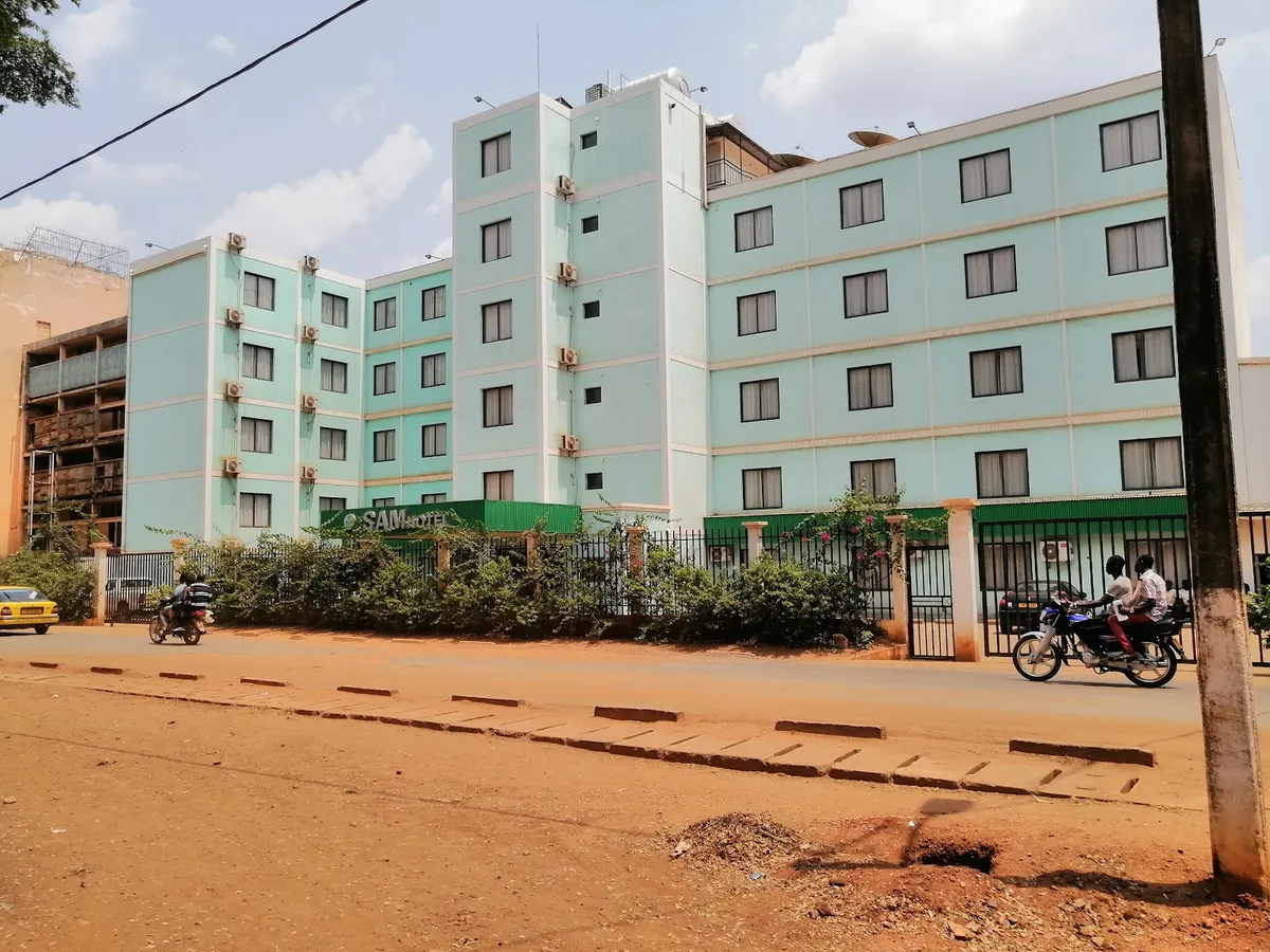 SAM HOTEL, Bangui interior view