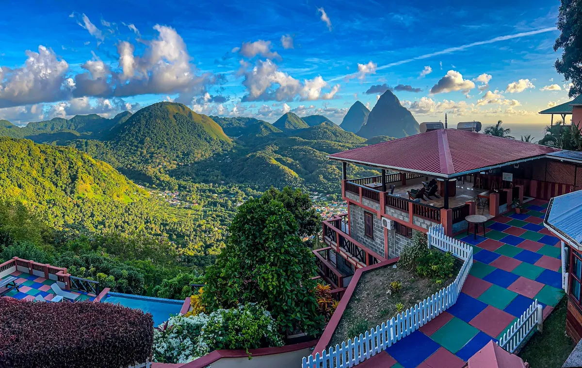 Samfi Gardens, Soufriere interior view