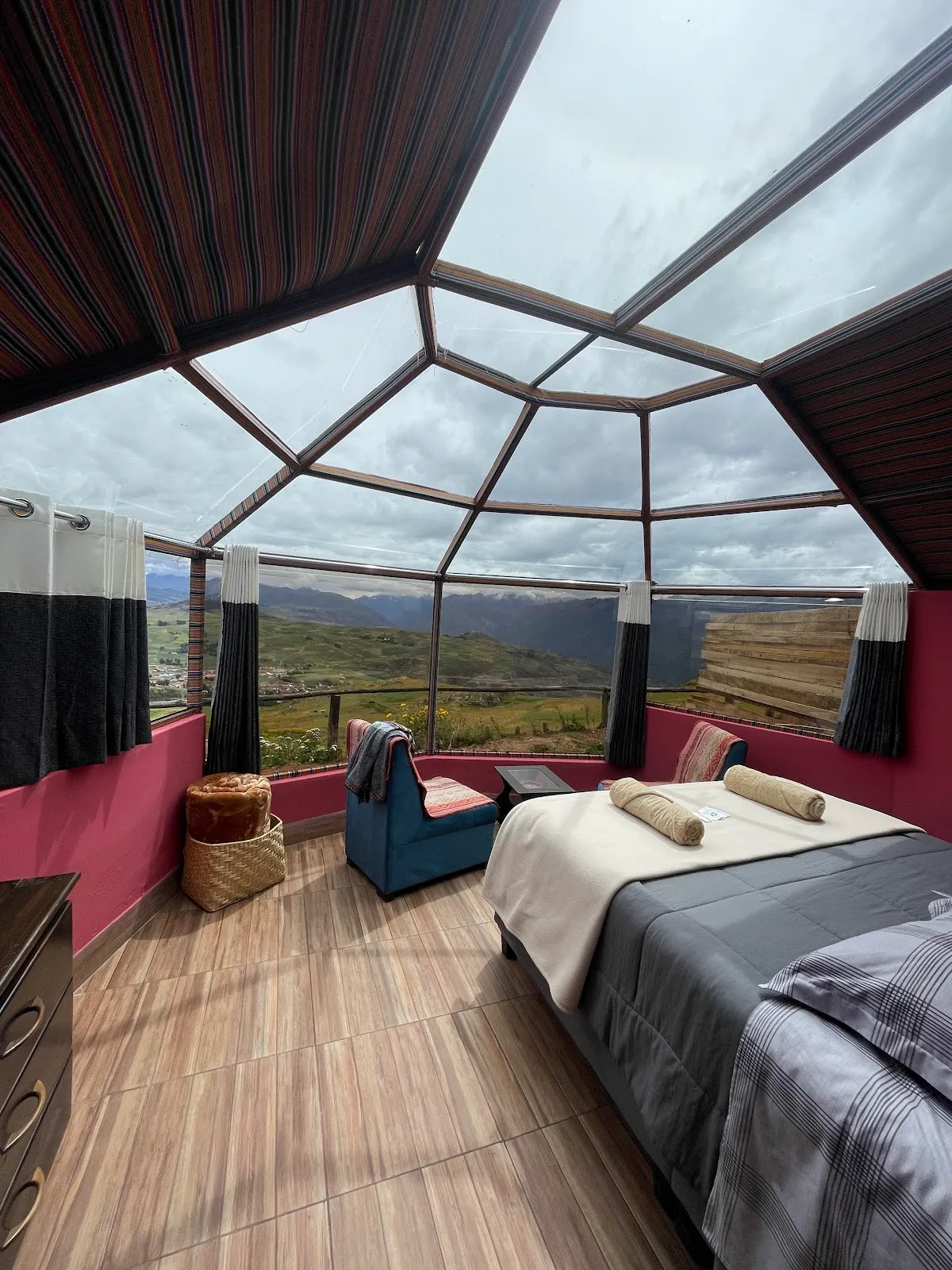 sky dome peru, Sacred Valley interior view