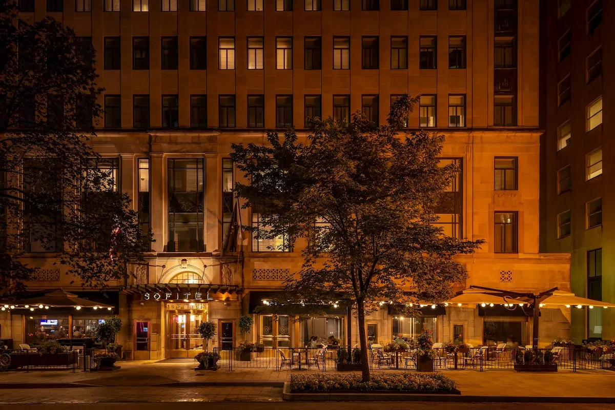 Sofitel Washington DC Lafayette Square, Washington Dc interior view