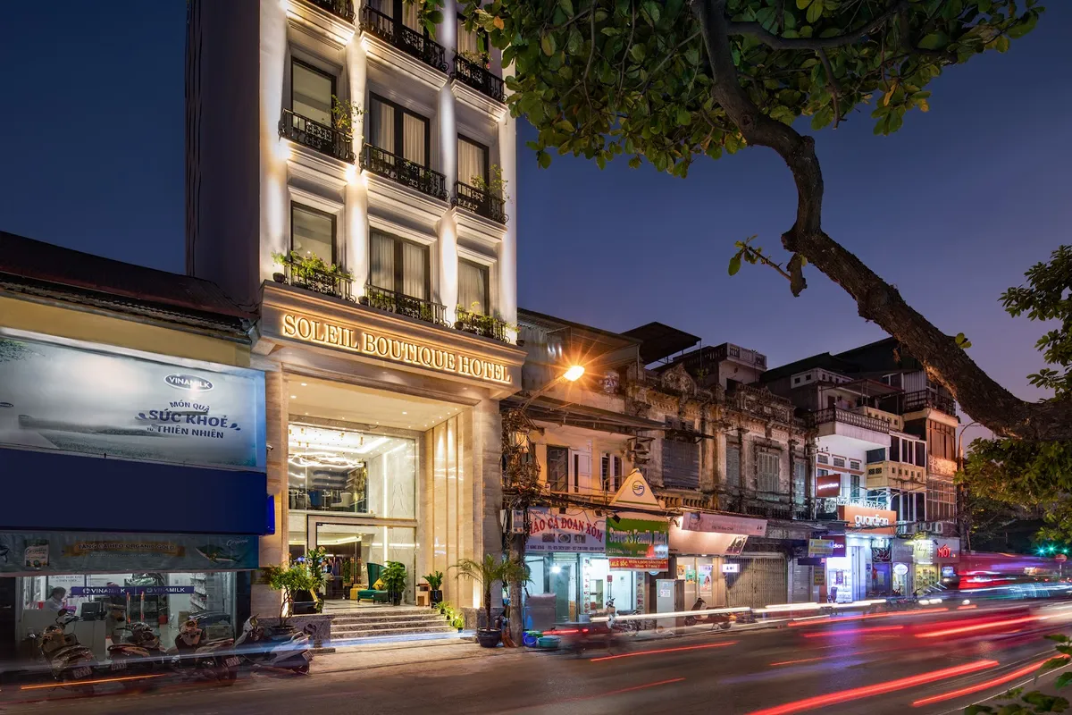 Soleil Boutique Hotel, Hanoi interior view