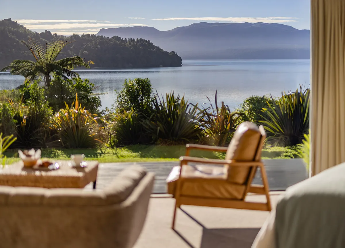 Solitaire Lodge, Rotorua interior view
