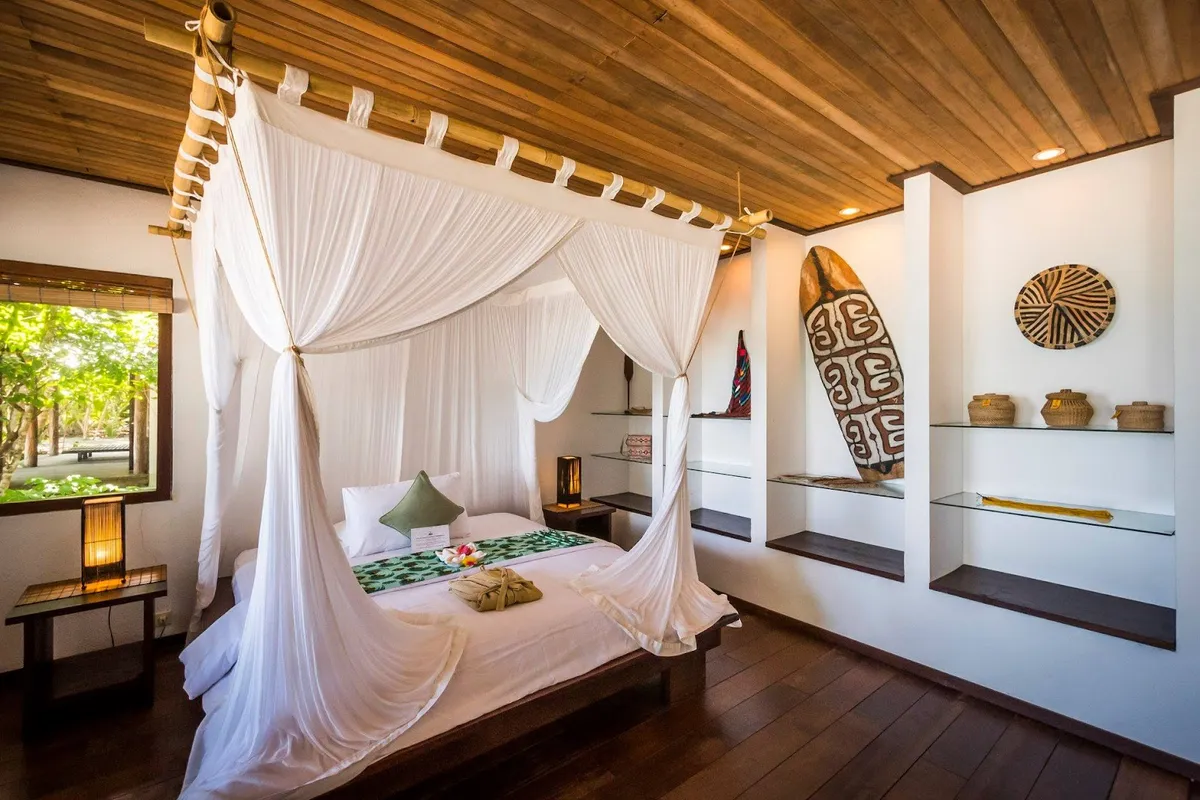 Sorido Bay Resort, Raja Ampat interior view