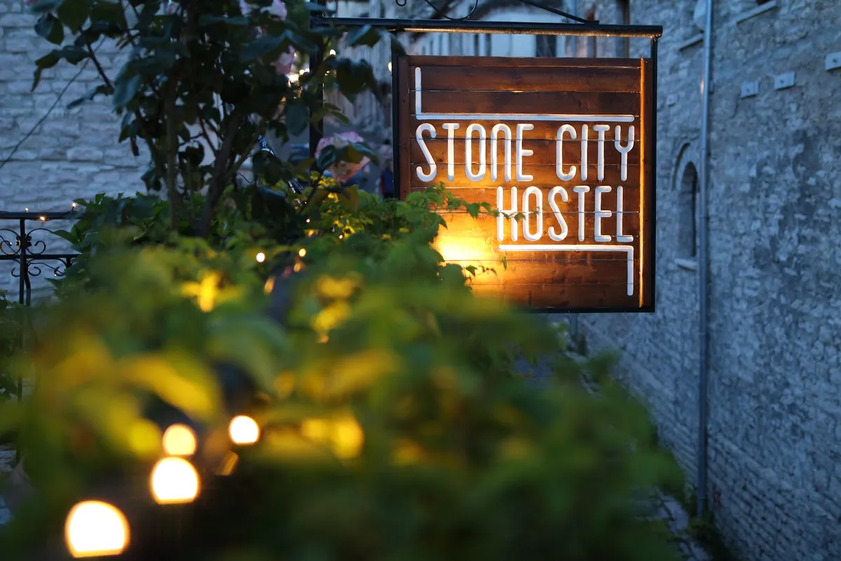Stone City Hostel, Gjirokaster interior view
