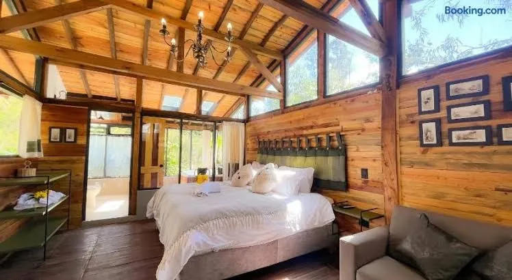 "Suite Cabaña Cantodeagua - Jacuzzi -Refugio en Reserva Natural Urbana - Villa de Leyva", Villa De Leyva interior view