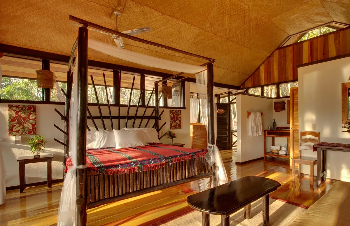 Table Rock Jungle Lodge, San Ignacio interior view