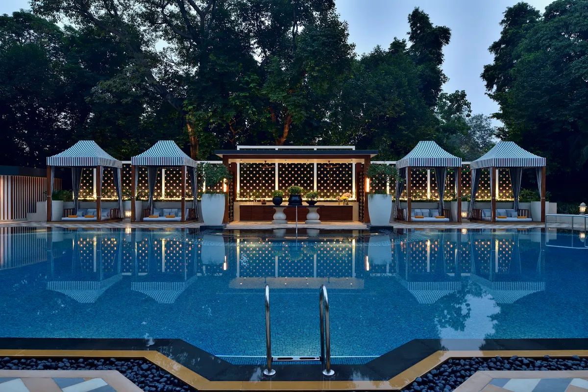 Taj Mahal, New Delhi, New Delhi interior view