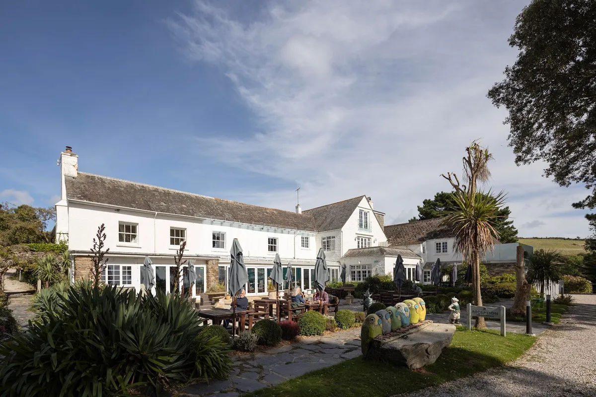 Talland Bay Hotel & Restaurant, Cornwall interior view