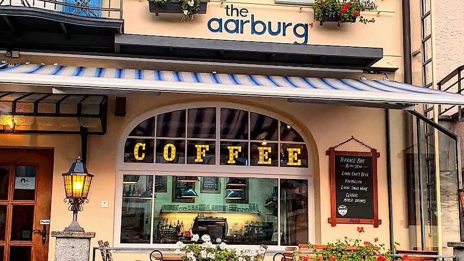The Aarburg Hotel & Café, Interlaken interior view