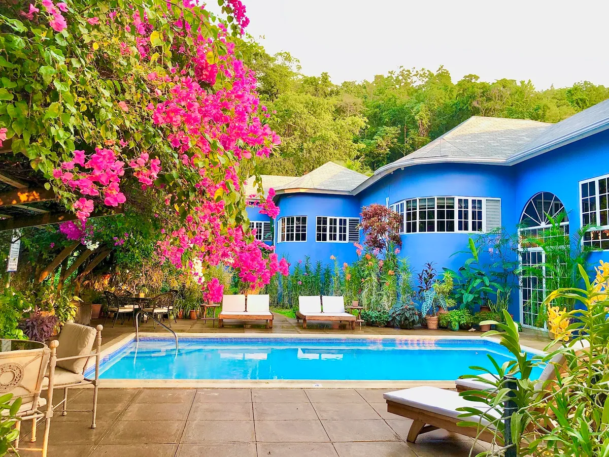 The Blue House Boutique Bed & Breakfast Villa, Ocho Rios interior view