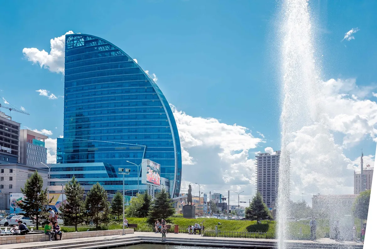 The Blue Sky Hotel and Tower, Ulaanbaatar interior view