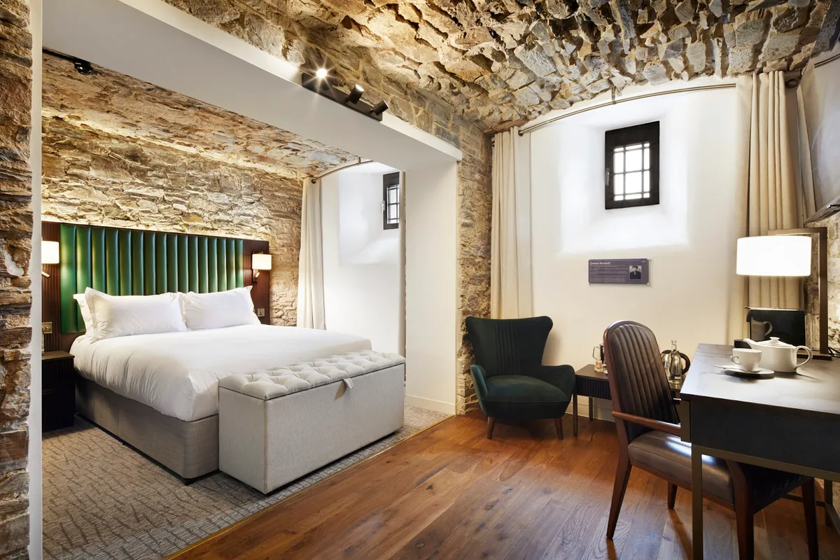 The Bodmin Jail Hotel, Cornwall interior view