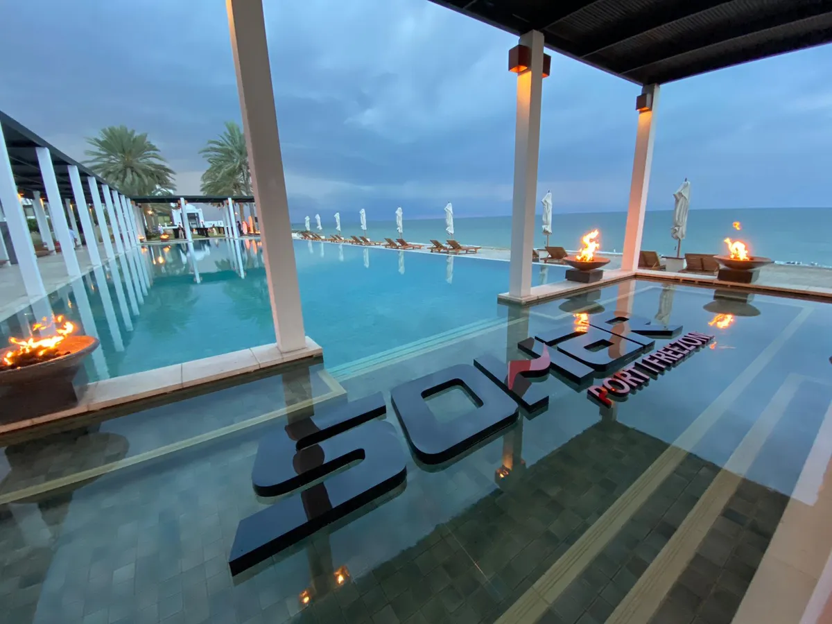 The Chedi Muscat, Muscat interior view