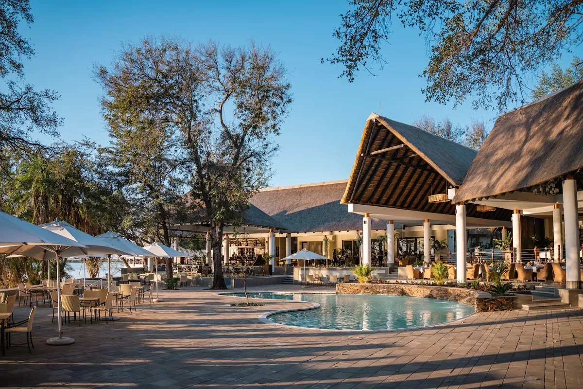 The Chobe Safari Lodge, Kasane interior view