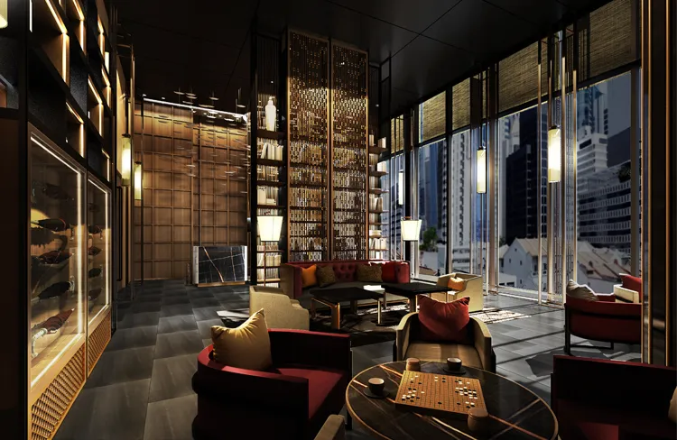 The Clan Hotel Singapore, Chinatown interior view